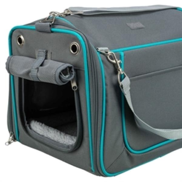 Reisetasche Vicky mit herausnehmbaren Kissen Grau Trixie